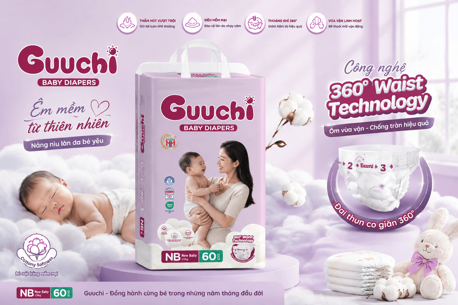 Các dòng sản phẩm Guuchi và thông tin đặc điểm sản phẩm